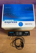 Motu micro express USB MIDI Interface met SMPTE, nieuwstaat!, Muziek en Instrumenten, Ophalen, Zo goed als nieuw