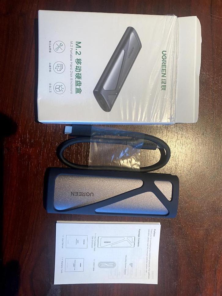 USB3,2 Gen2 512GB externe harde schijf nieuw SSD 100% gezond, Computers en Software, Harde schijven, Nieuw, Laptop, Extern, SSD