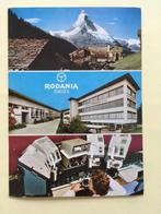 Postkaart Rodania uurwerken Zwitserland, Gelopen, Overige thema's, Ophalen of Verzenden