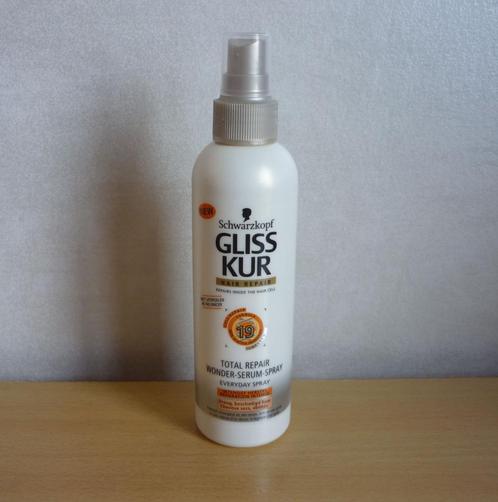 Total repair wonder serum haar spray van Gliss kur 200 ml, Handtassen en Accessoires, Uiterlijk | Haarverzorging, Ophalen of Verzenden