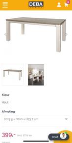 Eetplaats tafel york, Huis en Inrichting, Tafels | Eettafels, 50 tot 100 cm, 150 tot 200 cm, Landelijk, Rechthoekig