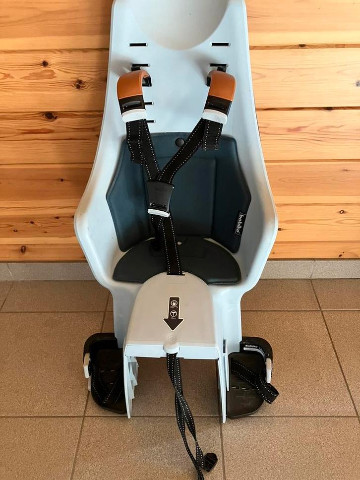 Fietsstoeltje Bobike, Vélos & Vélomoteurs, Accessoires vélo | Sièges de vélo, Utilisé, Siège arrière, Repose-pieds, Enlèvement
