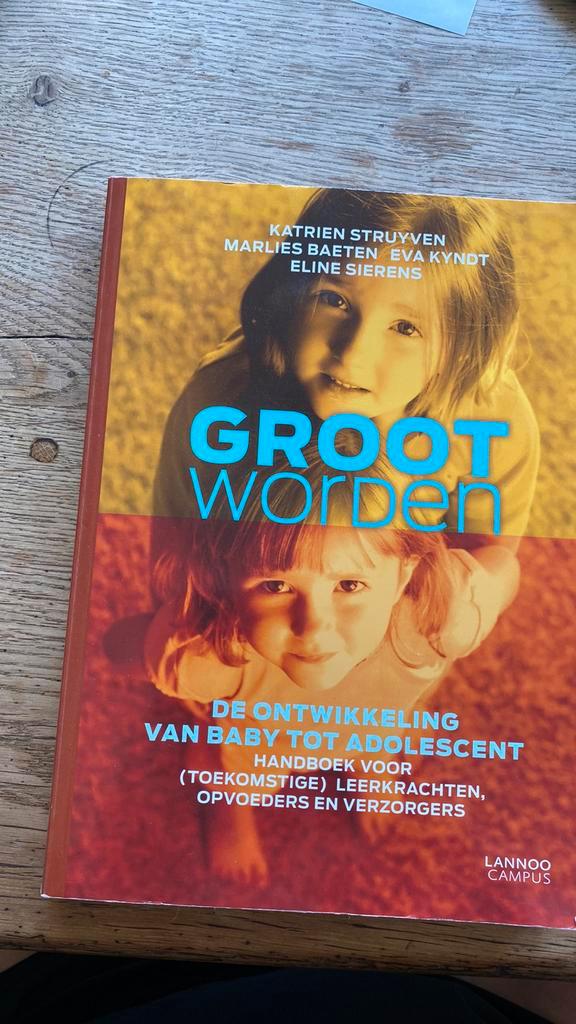 Groot worden - leerboek kleuteronderwijs, Boeken, Schoolboeken, Gelezen, Overige vakken, Overige niveaus, Ophalen of Verzenden