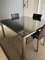 Design tafel, Huis en Inrichting, Tafels | Eettafels, 100 tot 150 cm, 100 tot 150 cm, Modern, Vier personen