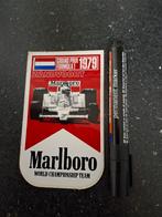 Vintage sticker Formule 1 Marlboro  GP Zandvoort 1979, Ophalen of Verzenden, Zo goed als nieuw, Auto of Motor