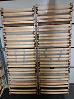 Sommiers a lattes fixe 70x195, Maison & Meubles, Enlèvement, Utilisé, 200 cm, Deux personnes