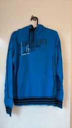 Blauwe trui met kap (S), Vêtements | Hommes, Enlèvement ou Envoi, Porté, Bleu, Taille 46 (S) ou plus petite