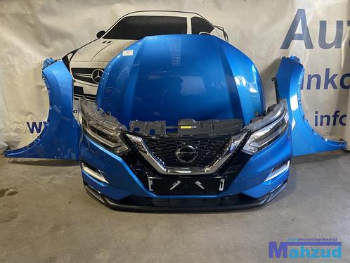 NISSAN QASHQAI J11 Blauw voorkop compleet 2018, Auto-onderdelen, Carrosserie, Bumper, Nissan, Gebruikt, Ophalen