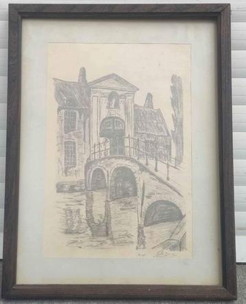 Dessin Brugge signe beschikbaar voor biedingen