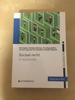 Sociaal recht in essentie, Boeken, Zo goed als nieuw, Ophalen