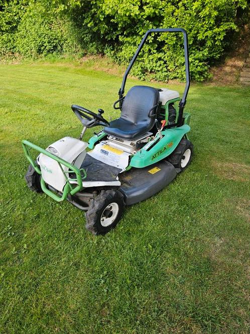 Etesia attila ak 98 ruwterrein zitmaaier tondeuse, Tuin en Terras, Zitmaaiers, Gebruikt, 90 tot 120 cm, Ophalen