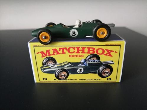 Lesney Matchbox #19 Lotus F1 Racing Car in doosje, Hobby en Vrije tijd, Modelauto's | Overige schalen, Zo goed als nieuw, Ophalen of Verzenden