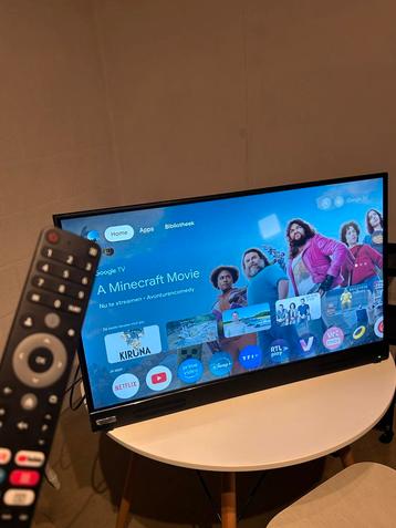 PEAQ - Google Smart TV topstaat. 35 inch beschikbaar voor biedingen