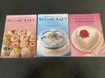 3 boeken - international school of Sugarcraft, Enlèvement ou Envoi, Utilisé, Gâteau, Tarte, Pâtisserie et Desserts