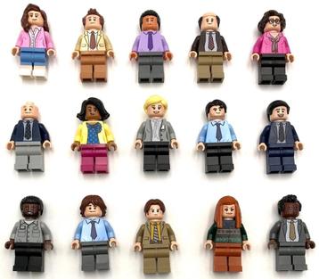 LEGO set 21336 - The Office minifiguren