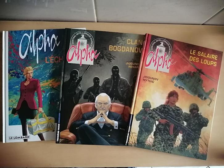 BD ALPHA - lot 3 premiers tomes, Boeken, Stripverhalen, Ophalen of Verzenden