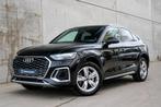 Audi Q5 55 TFSIe Sportback Quattro APP PSENS+CAM TREKHAAK Z, Auto's, Audi, 0 kg, Zwart, Bedrijf, Hybride Elektrisch/Benzine