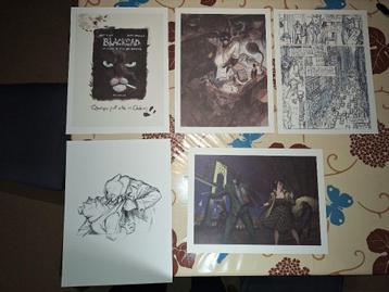 EX-LIBRIS BLACKSAD, RENAISSANCE 40X30 CM ET AUTRES, COFFRETS, Enlèvement ou Envoi