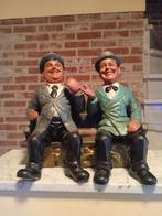 Vintage Laurel En Hardy Polyester Beeld, Ophalen, Zo goed als nieuw