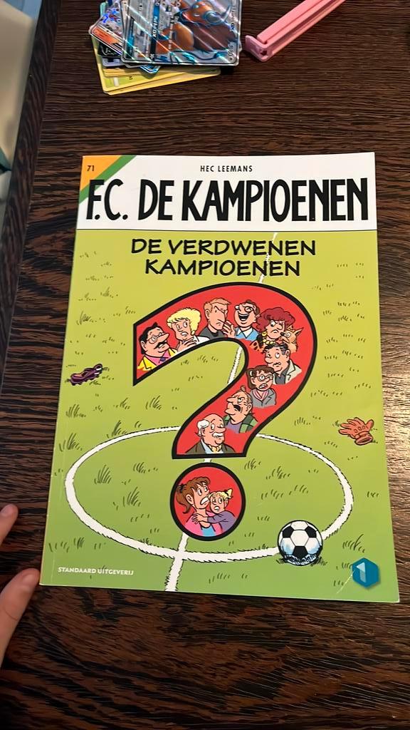 Hec Leemans - De verdwenen kampioenen, Boeken, Stripverhalen, Gelezen, Eén stripboek, Ophalen of Verzenden