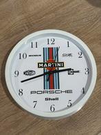 Horloge Porsche martini, Maison & Meubles, Analogique, Neuf, Horloge murale