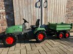 traptractor Fendt met Kipkar, Kinderen en Baby's, Ophalen of Verzenden, Zo goed als nieuw, Trapvoertuig