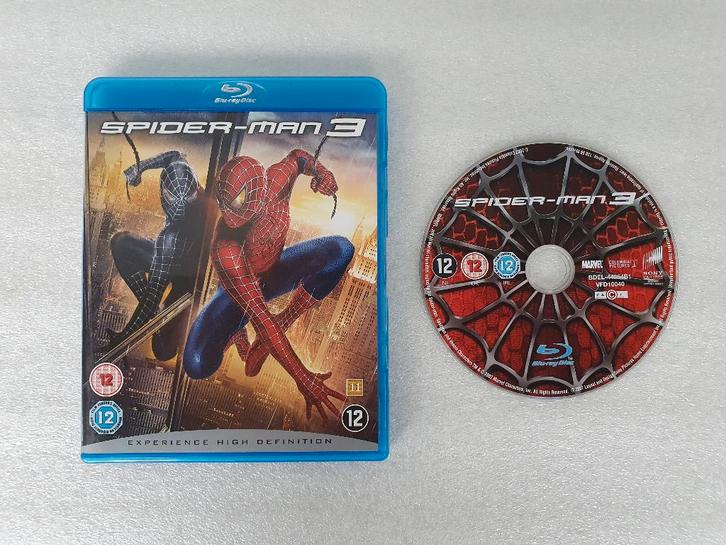 Blu-Ray: Spider-man 3, Cd's en Dvd's, Blu-ray, Gebruikt, Ophalen of Verzenden