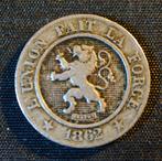 10 cent 1862/1 - Leopold I, Ophalen of Verzenden, Losse munt