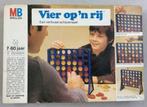 Vier op een rij 4 op 'n rij spel vintage compleet MB 1980s, Hobby en Vrije tijd, Gebruikt, Ophalen of Verzenden