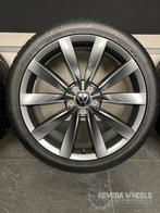 19” originele Volkswagen Passat B7 B8 velgen + banden 5x112, Auto-onderdelen, 19 inch, Gebruikt, Banden en Velgen, Ophalen of Verzenden
