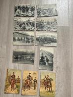 11 militaire postkaarten, Verzamelen, Postkaarten | Themakaarten, Overige thema's, Ongelopen, Ophalen of Verzenden, Voor 1920