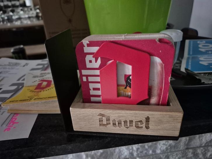 Duvel biervilt houder, Verzamelen, Biermerken, Nieuw, Viltje(s), Duvel, Ophalen