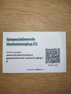 Gespecialiseerde Voetverzorging, Diversen, Ophalen