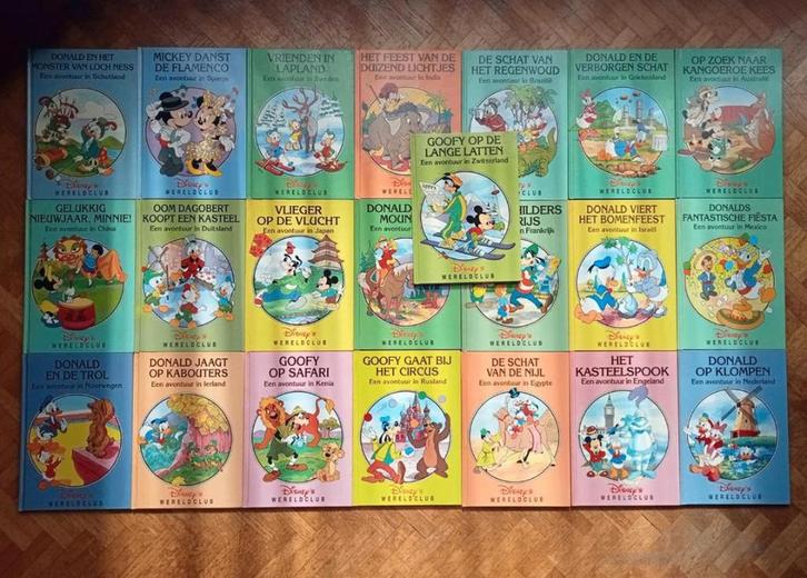 Disney's Wereldclub boekjes, Boeken, Kinderboeken | Kleuters, Gelezen, Ophalen of Verzenden