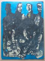 EPSEN / GROEP PERSONEN / ORIGINEEL WERK / 40x30cm / SIG, Ophalen of Verzenden