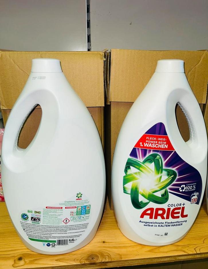 Wasgoed 130doses ARIEL Color+, Universal+, PERSIL Universal+, Huis en Inrichting, Schoonmaakartikelen, Ophalen of Verzenden