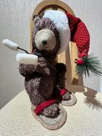 Beer met kerstmuts en marshmallows, Enlèvement ou Envoi, Comme neuf