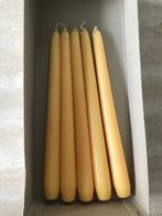 6 Nieuwe gele kaarsen (nr3934), Huis en Inrichting, Nieuw, Ophalen of Verzenden, Kaars, Overige kleuren