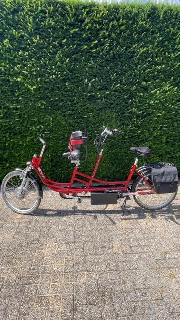 Huka copilot 26” tandem elektrisch, Vélos & Vélomoteurs, Enlèvement
