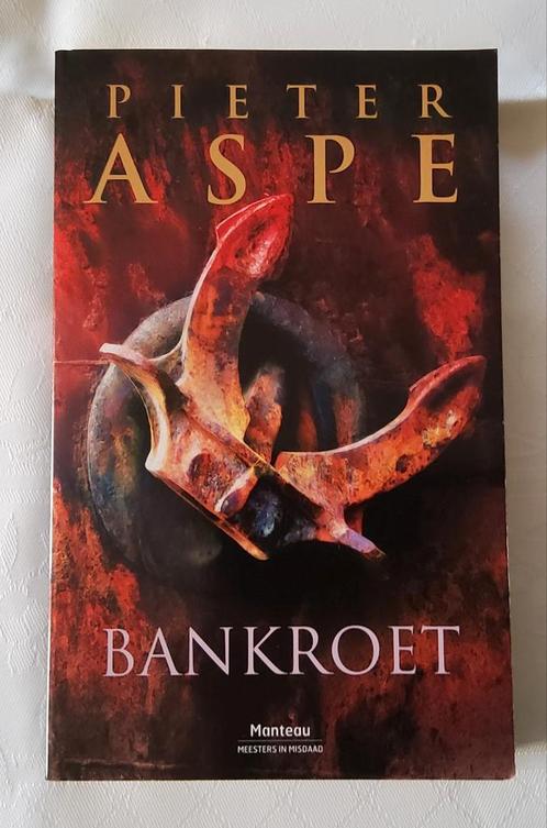 ’Bankroet' - Pieter Aspe (296 blz.), Boeken, Thrillers, Gelezen, Ophalen