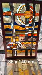 Glas in lood zeer mooi paard, Antiek en Kunst, Ophalen
