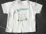 Orchestra beige T-shirt met een grote olifant, Kinderen en Baby's, Babykleding | Maat 74, Gebruikt, Jongetje of Meisje, Ophalen of Verzenden