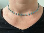 Halsketting met blauwe pareltjes, Enlèvement ou Envoi, Comme neuf