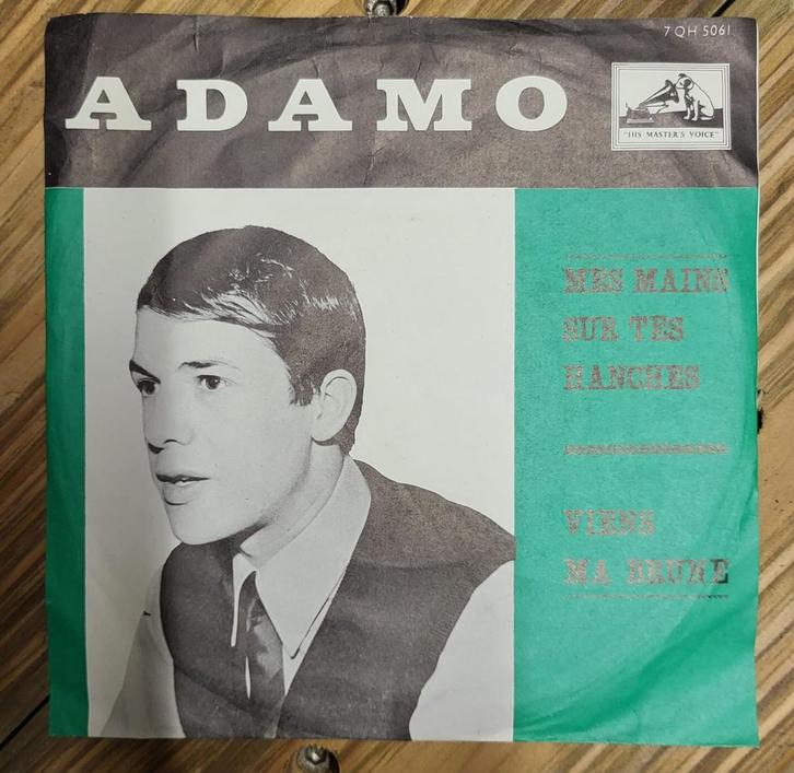 Adamo Mes mains sur tes hanches, Cd's en Dvd's, Vinyl Singles, Zo goed als nieuw, Ophalen of Verzenden