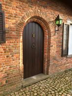 Voordeur in merbau, Doe-het-zelf en Bouw, Deuren en Vliegenramen, Ophalen