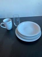 6 delig sevies, Huis en Inrichting, Keuken | Servies, Ophalen, Zo goed als nieuw