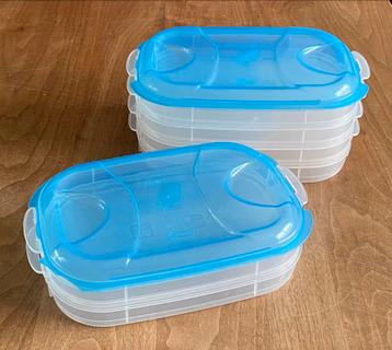 Zes opbergdozen voor beleg beschikbaar voor biedingen