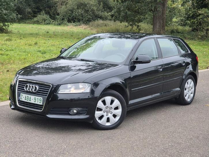 Audi A3 Sportback - 1.6i - 2009 - 129d km onderhoudsboek, Auto's, Audi, Bedrijf, Te koop, A3, ABS, Airbags, Airconditioning, Centrale vergrendeling