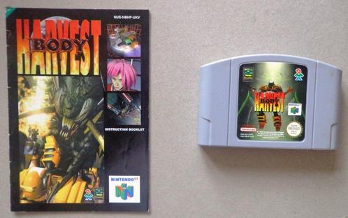Body Harvest voor de Nintendo 64 + boekje, Games en Spelcomputers, Games | Nintendo 64, Gebruikt, Ophalen of Verzenden