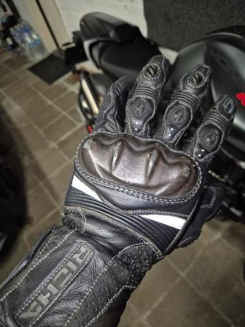 Lederen Richa handschoenen maat xl beschikbaar voor biedingen